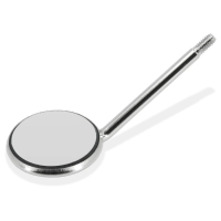Зеркало стоматологическое TOPvision FS Rhodium родиевое без увеличения №2 18 мм (12 шт) Hahnenkratt