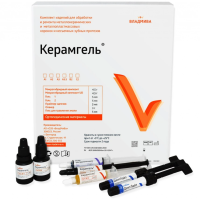 Керамгель набор с композитом A2 с праймером-адгезивом, ВладМиВа