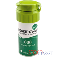 Нить ретракционная SURE-Cord Clean №000 - без пропитки, Sure-Endo SCC-000