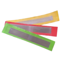 Штрипсы металлические АГРИ, 5шт., арт. 3С (красные)