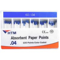 Штифты бумажные 04 №60 (100 шт) HTM Dent