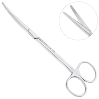 Ножницы хирургические Metzenbaum изогнутые, тупой кончик, 14.5 см 19-26* HLW