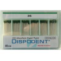 Штифты бумажные абсорбирующие, эндоканальные, (Dispodent) 02 (Стандартная) 35