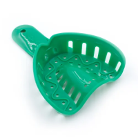 Ложка для слепков Disposable Impression Trays 4U-GREEN №4 верх, DynaFlex