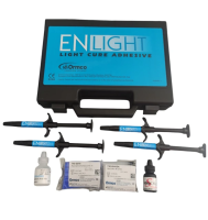 Enlight набор - адгезив для брекетов (4 шприца по 4 г, праймер, протравка, аксессуары) Ormco