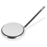 Зеркало стоматологическое TOPvision FS Rhodium родиевое с увеличением №4 22 мм (12 шт) Hahnenkratt