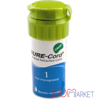 Нить ретракционная SURE-Cord Clean №1 - без пропитки, Sure-Endo
