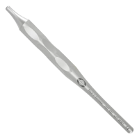 Ручка для зеркала ERGOform STEEL стальная, цвет: серебристый (1 шт) Hahnenkratt