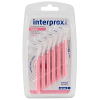 Ершики межзубные Interprox Plus Nano 0.7 мм розовые (6 шт) Dentaid