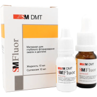 SM Fluor / СМ Флюор - для глубокого фторирования эмали и дентина (10 мл + 10 мл) SM DMT