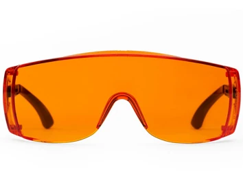 очки защитные оранжевые monoart light orange, арт. 261405, euronda