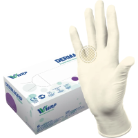 Перчатки латексные DERMAGRIP CLASSIC размер L, 50 пар