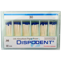 Штифты бумажные абсорбирующие 06 №30 (100 шт) Dispodent