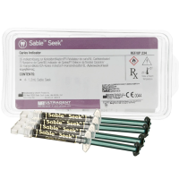 Sable Seek - индикатор кариеса зеленый, 1.2мл х 4шпр, Ultradent