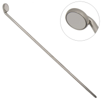 Зеркало стоматологическое эндодонтическое №00 Ø8 мм, с тонкой ручкой 120 мм (1 шт) Karl Hammacher