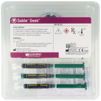 Sable Seek Kit - индикатор кариеса зеленый (4 шприца по 1.2 мл + 20 насадок) Ultradent