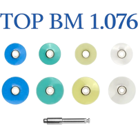 1.076. Диски шлифовальные с металлической втулкой (диаметр 12 мм и 14 мм) 240 шт ТОР ВМ