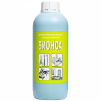 Бионса - дезинфицирующее средство с моющим и дезодорирующим эффектом концентрат 1л БОЗОН (ТК=10шт)