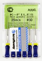 K-Files 25 мм, №60, 6шт (MANI)