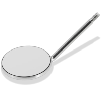 Зеркало стоматологическое TOPvision FS Rhodium родиевое без увеличения №4 22 мм (12 шт) Hahnenkratt