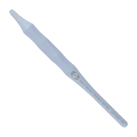 Ручка для зеркала ERGOform М2.5, голубой, 135 мм, анатомическая, пластиковая (1 шт) Hahnenkratt