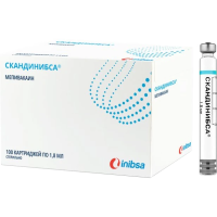 Скандинибса 3% (100картриджей *1.8мл) (ТК=14 уп)