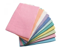 Салфетки нагрудные 2-х слойные 33х45 Розовый (500 шт) Ом-Ника