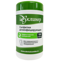 Салфетки ДезКлинер, БАНКА, 100 штук (Эстэйд-Сервисгруп) (ТК=6уп)
