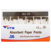 Штифты бумажные 06 №80 (100 шт) HTM Dent