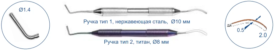 8.0406 Штопфер обратноконусный - гладилка серповидная средняя.webp