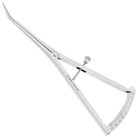 Кронциркуль изогнутый 0-40 мм 40-05B* HLW