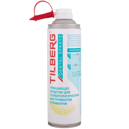 Очищающий спрей TILBERG для стоматологических наконечников, 500 мл