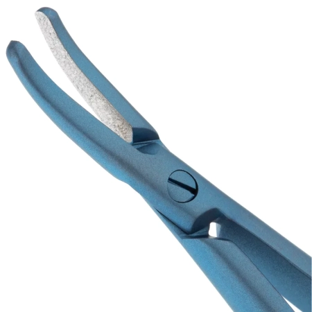 иглодержатель микрохирургический изогнутый 1.5 мм 160 мм, микрохирургические технологии