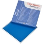 латексные листы dental dam синий, тонкий, 152 мм х 152 мм, без запаха (36 шт) sanctuary
