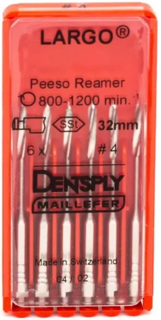 Largo, 32мм, 6шт, №4, Maillefer