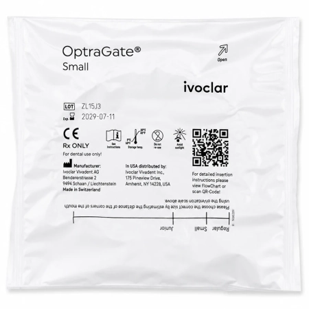 optragate extrasoft size small - ретрактор губ и щек (approx. 6см), 80шт., ivoclar vivadent