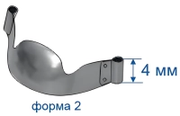 1.313(2). матрицы метал контурные с замковым фиксирующим устройством большие, 50мкм., 12шт., тор вм
