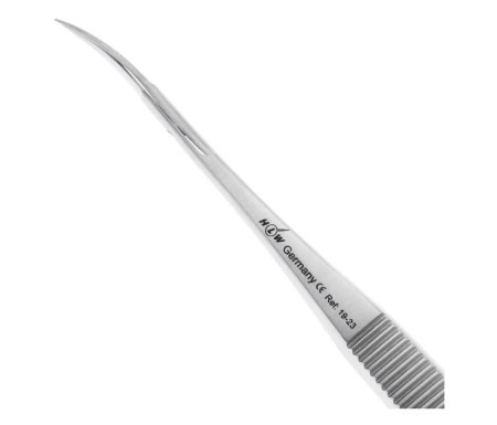 ножницы хирургические, изогнутые castroviejo,14см (hlw dental instruments)