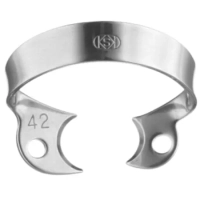 кламп для "раббердама" rubber dam clamp №42, dentech corporation