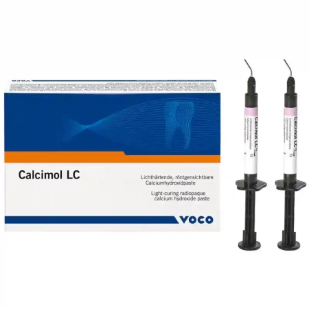 Кальцимол ЛЦ (Calcimol LC) - световой подкладочный материал, 2 шприца по 2.5мл., арт. 1307, VOCO
