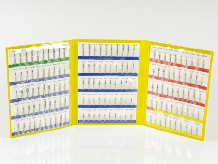 Раскладка с алмазными борами MANI (DIA-BURS wallet)