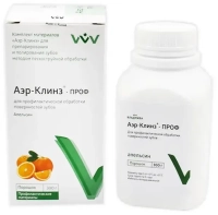 аэр клинз проф апельсин  порошок для профилактической обработки зубов 300г владмива