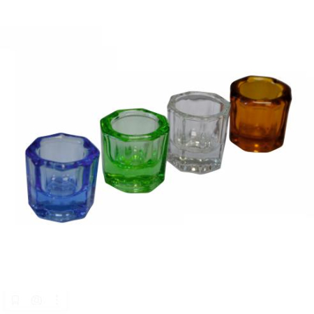 Стаканчик для раствора цветное стекло, V-5мл (Сонис)