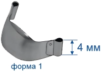 1.312. матрицы контурные металлические замковые (средние), 12шт., тор вм