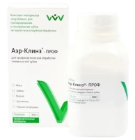 аэр клинз проф без отдушки порошок для профилактической обработки зубов 300г владмива