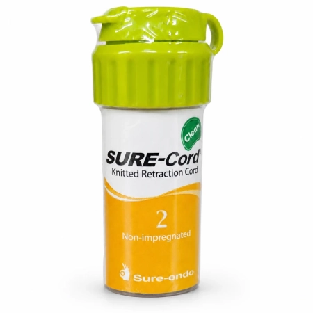 Нить ретракционная SURE-Cord Clean №2 - без пропитки, Sure-Endo