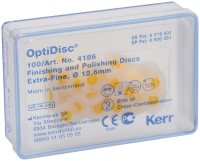 optidisc - полировочные диски 12.6 мм. extra-fine 4186 kerr