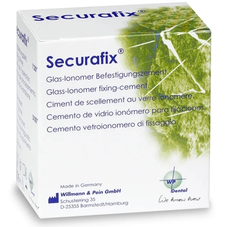 securafix / секурафикс - цемент для постоянной фиксации, сиц (24 г + 10 г) wp dental