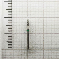 fg257g018 бор алмазный fg - олива остроконечная - 018 зеленый horico