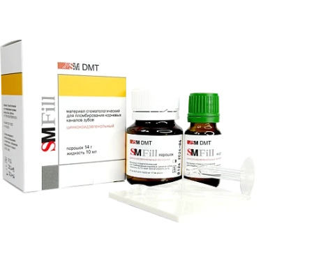 SM Fill / СМ Филл -  цемент для пломбирования корневых каналов (14 г + 10 мл ) SM DMT